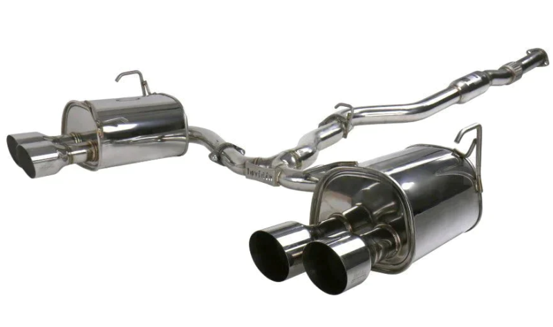 Invidia 2022+ Subaru WRX Q300 Single Layer Stainless Steel Quad Tip Cat-Back Exhaust Invidia