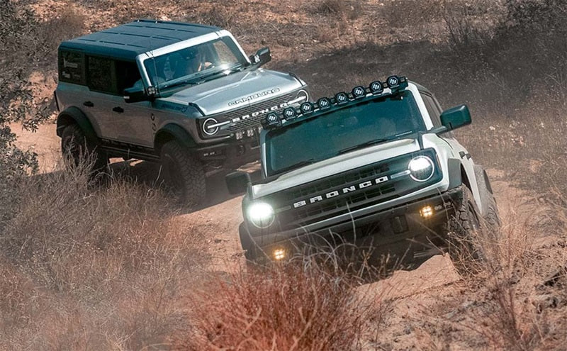 MagnaFlow 2021 Ford Bronco Overland Series Cat-Back Exhaust w/ Single Straight Driver Exit- No Tip Magnaflow