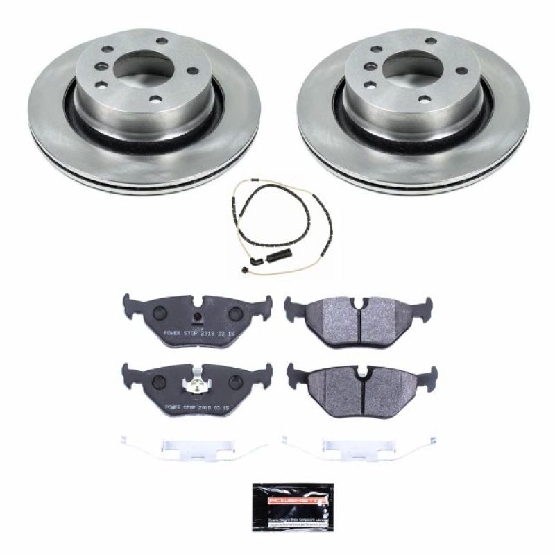 Power Stop 03-08 BMW Z4 Rear Track Day SPEC Brake Kit PowerStop