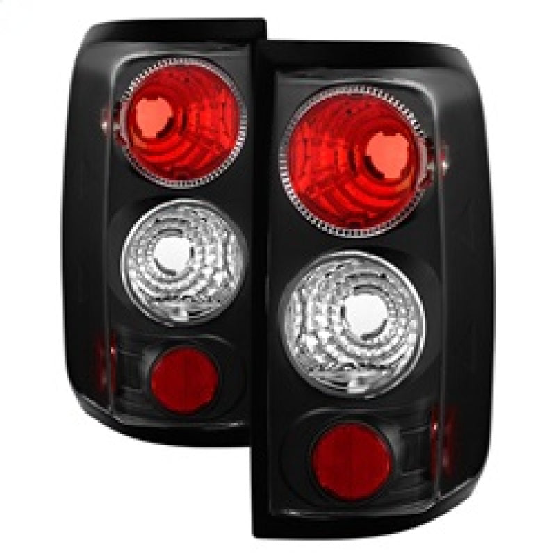 Spyder Ford F150 side 04-08 (Not Fit Heritage & SVT)Euro Tail Lights Blk ALT-YD-FF15004-BK SPYDER