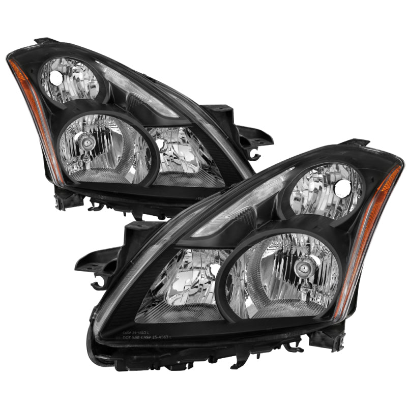 xTune Nissan Altima 10-12 4Dr OE Style Headlights - Black HD-JH-NA104D-AM-BK SPYDER
