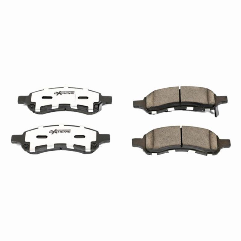 Power Stop 06-07 Buick Rainier Front Z26 Extreme Street Brake Pads w/Hardware PowerStop