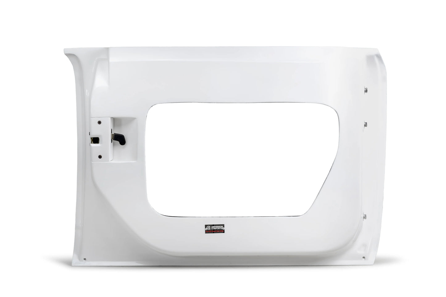 Anderson Composites 21-24 Ford Bronco Fiberglass Front Doors W/Carbon Fiber Inserts (Pair) - AC-DD21FDBR4D-HA-F-PC