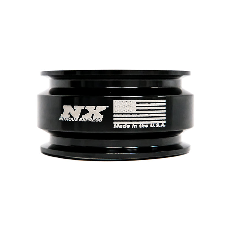 Nitrous Express Nitrous Cannon, 4 Inch Single Body and Sleeve, Black, NX Logo - NXDCANNON4