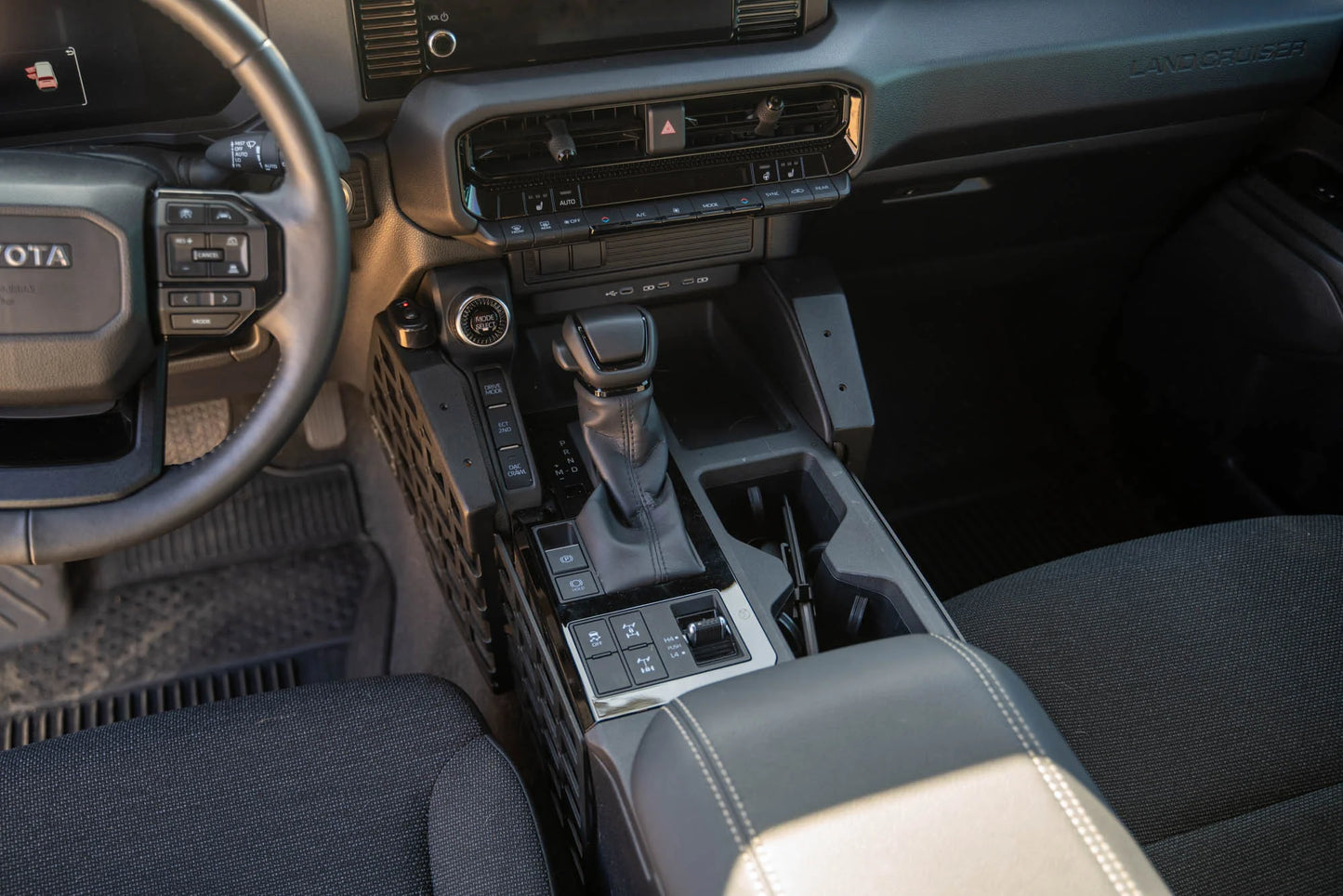 DV8 24-25 Toyota Land Cruiser Center Console Molle Panels CCT4-01