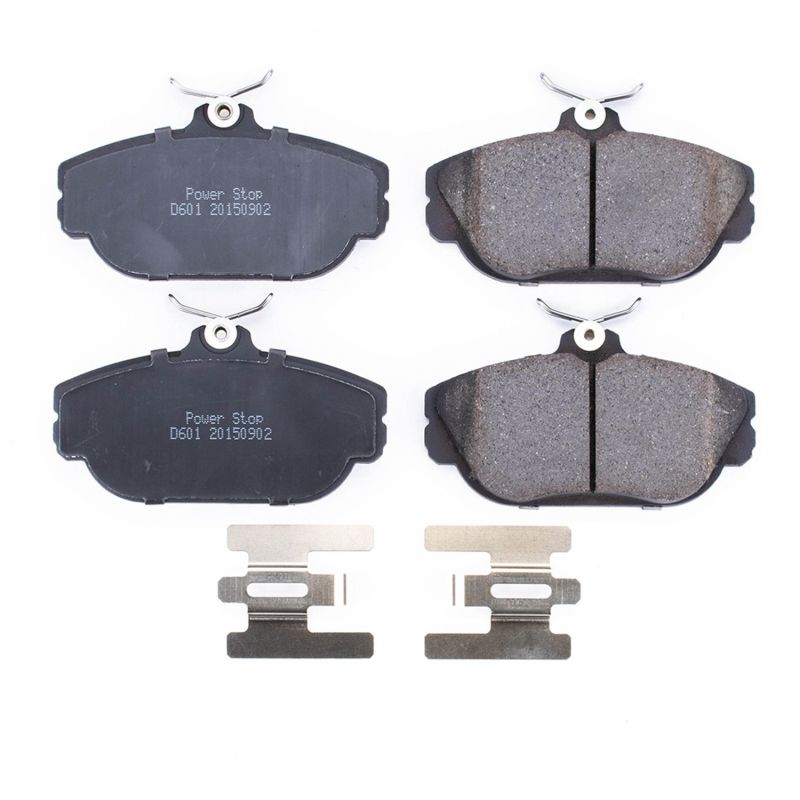 Power Stop 93-02 Ford Taurus Front Z17 Evolution Ceramic Brake Pads w/Hardware PowerStop
