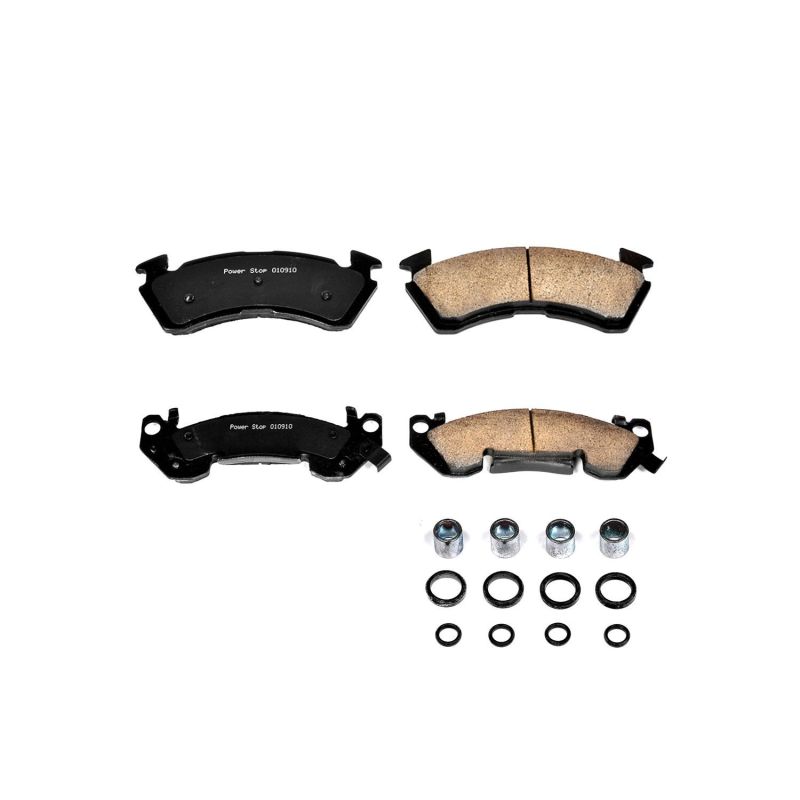 Power Stop 92-96 Buick Commercial Chassis Front Z17 Evolution Ceramic Brake Pads w/Hardware PowerStop