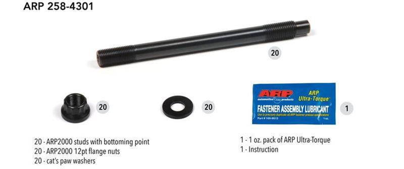 ARP Ford Godzilla 7.3L Head Stud Kit