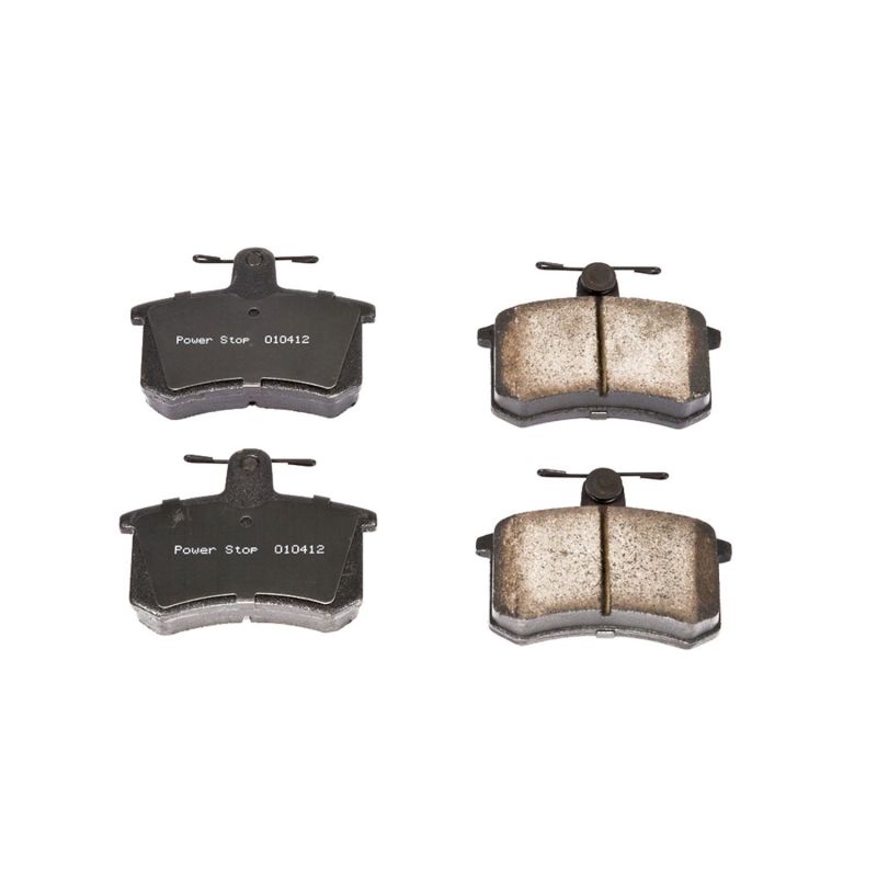 Power Stop 88-92 Audi 80 Rear Z16 Evolution Ceramic Brake Pads PowerStop