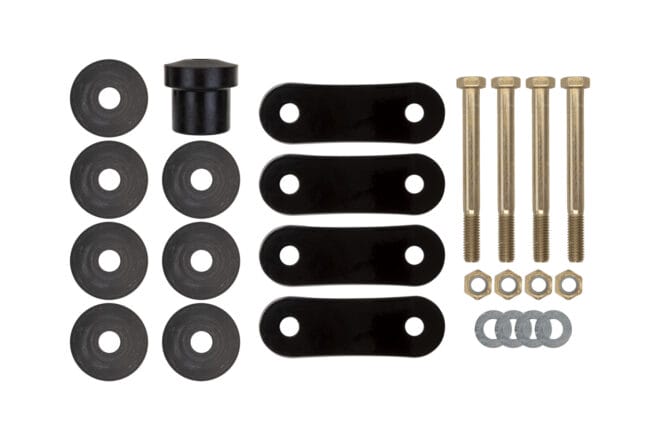 UMI Performance 1970-1981 GM F-Body Rear Leaf Spring Shackle Kit. Poly- 2625