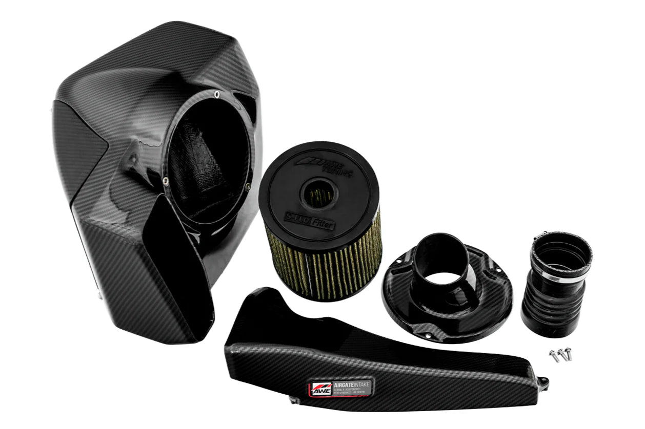 AWE Tuning Audi B9 S4/S5 3.0T Carbon Fiber AirGate Intake w/ Lid - 2660-15032