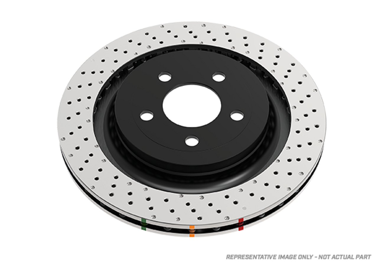 DBA 12+ Subaru/Scion BRZ/FR-S Limited&Premium (US Spec)/ 08-13 WRX Rear Slotted Street Series Rotor