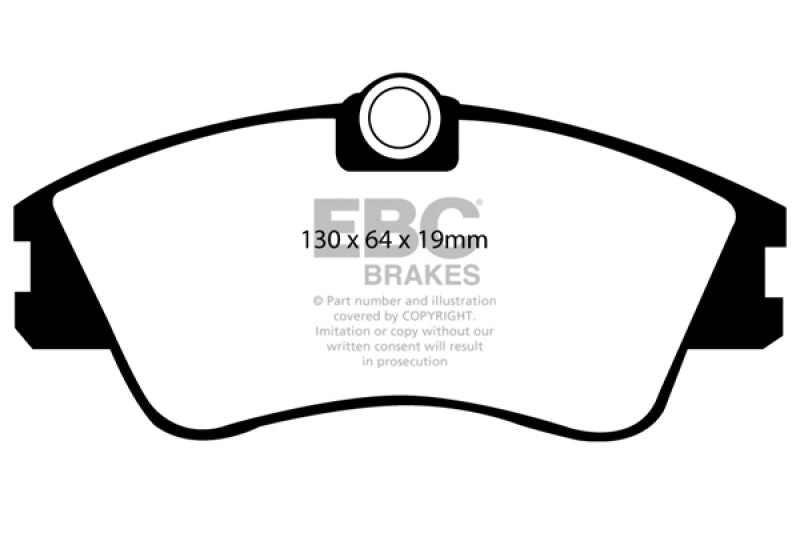 EBC GreenStuff Front Brake Pads - DP61030 EBC