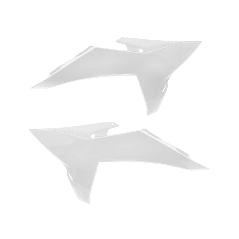 Cycra 2025 and newer KTM SX/SX-F/XC/XC-F OEM Radiator Shrouds - White - 1CYC-1910-30