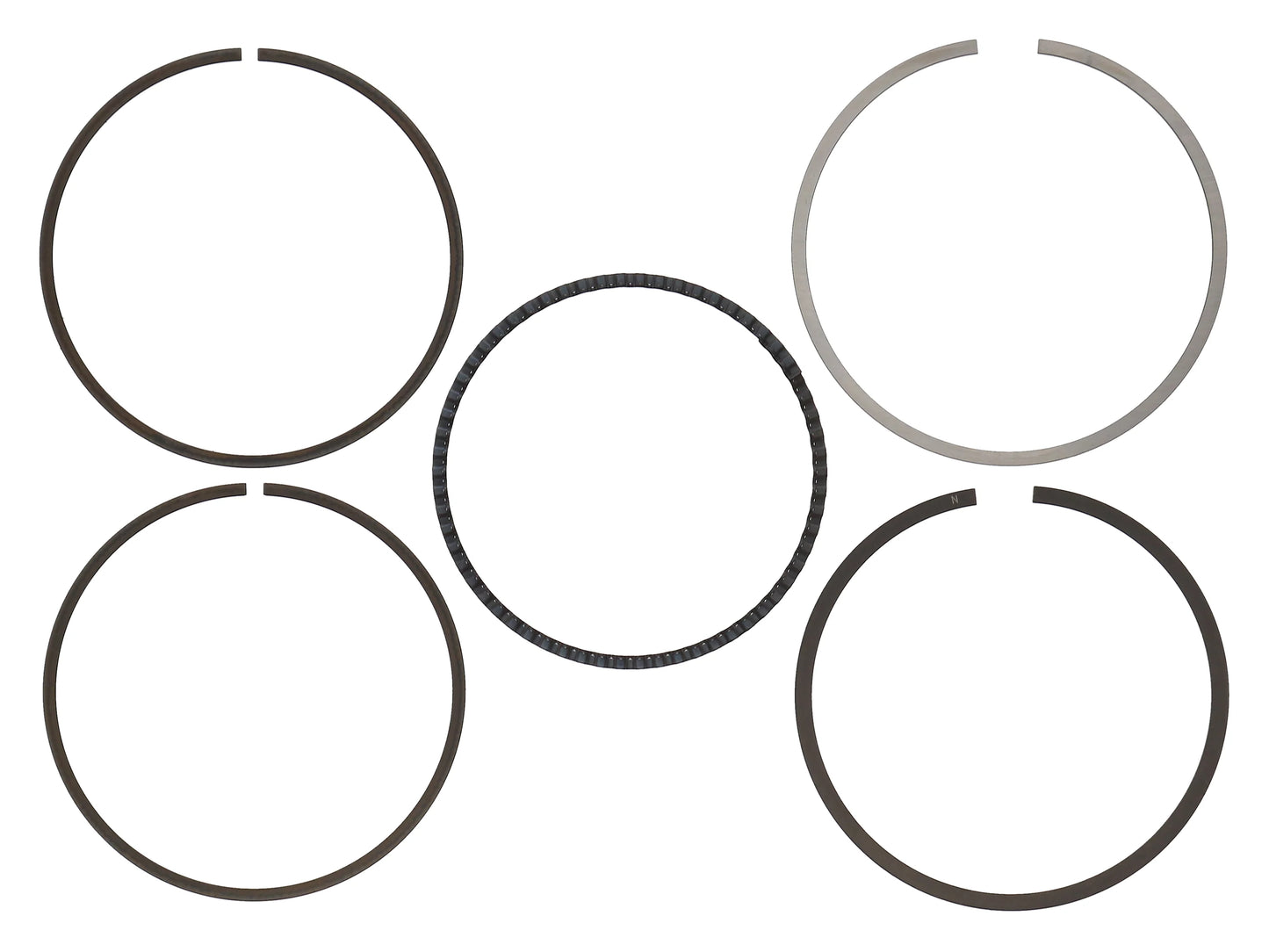 Wiseco Piston Ring Set 81.00 mm Bore – 1.00 mm Top / 1.20 mm 2nd / 2.80 mm Oil - 8100XX Wiseco
