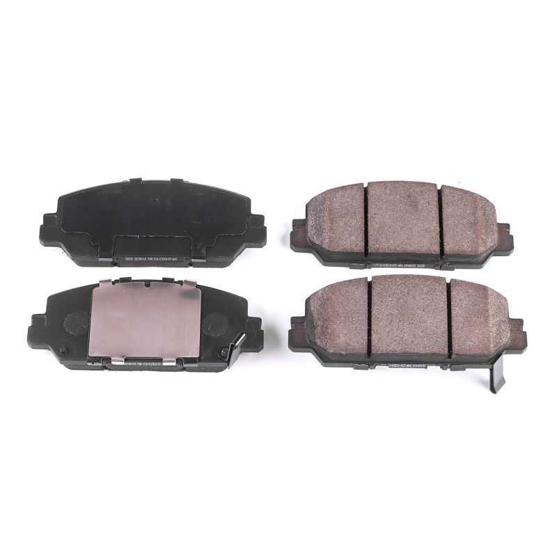 Power Stop 18-19 Honda Clarity Front Z16 Evolution Ceramic Brake Pads PowerStop