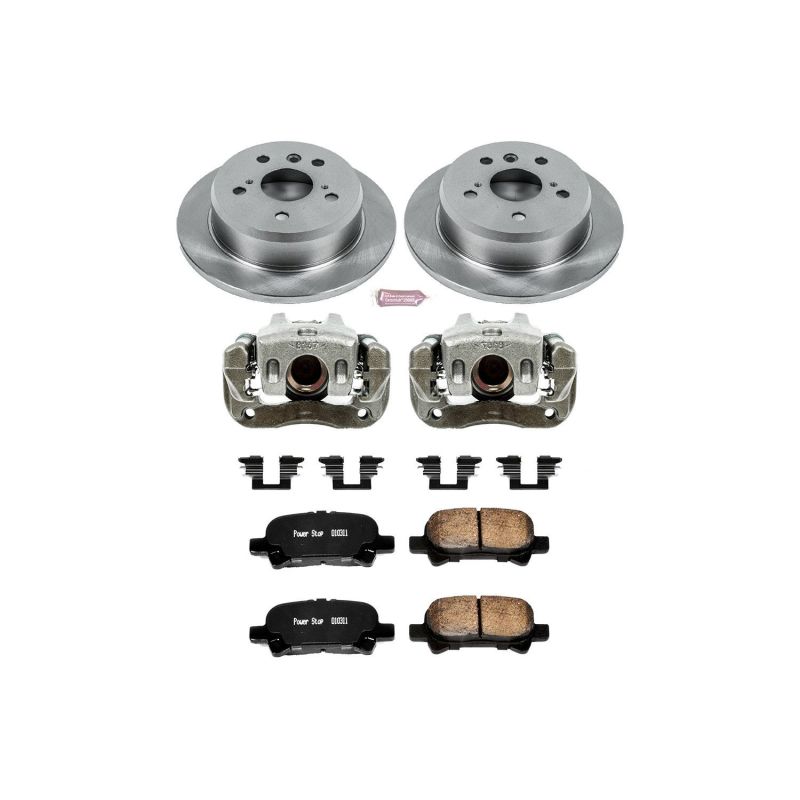 Power Stop 05-07 Toyota Avalon Rear Autospecialty Brake Kit w/Calipers PowerStop