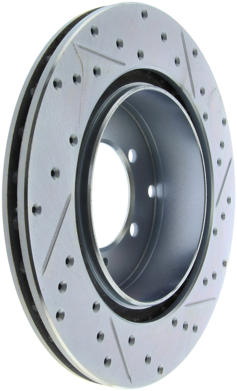 StopTech Select Sport Drilled & Slotted Rotor - Front Left Stoptech