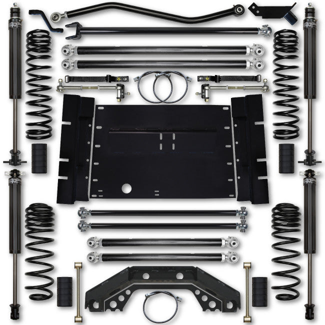 Rock Krawler 04-06 Jeep Wrangler Unlimited LJ Long Arm Kit - Front & Rear