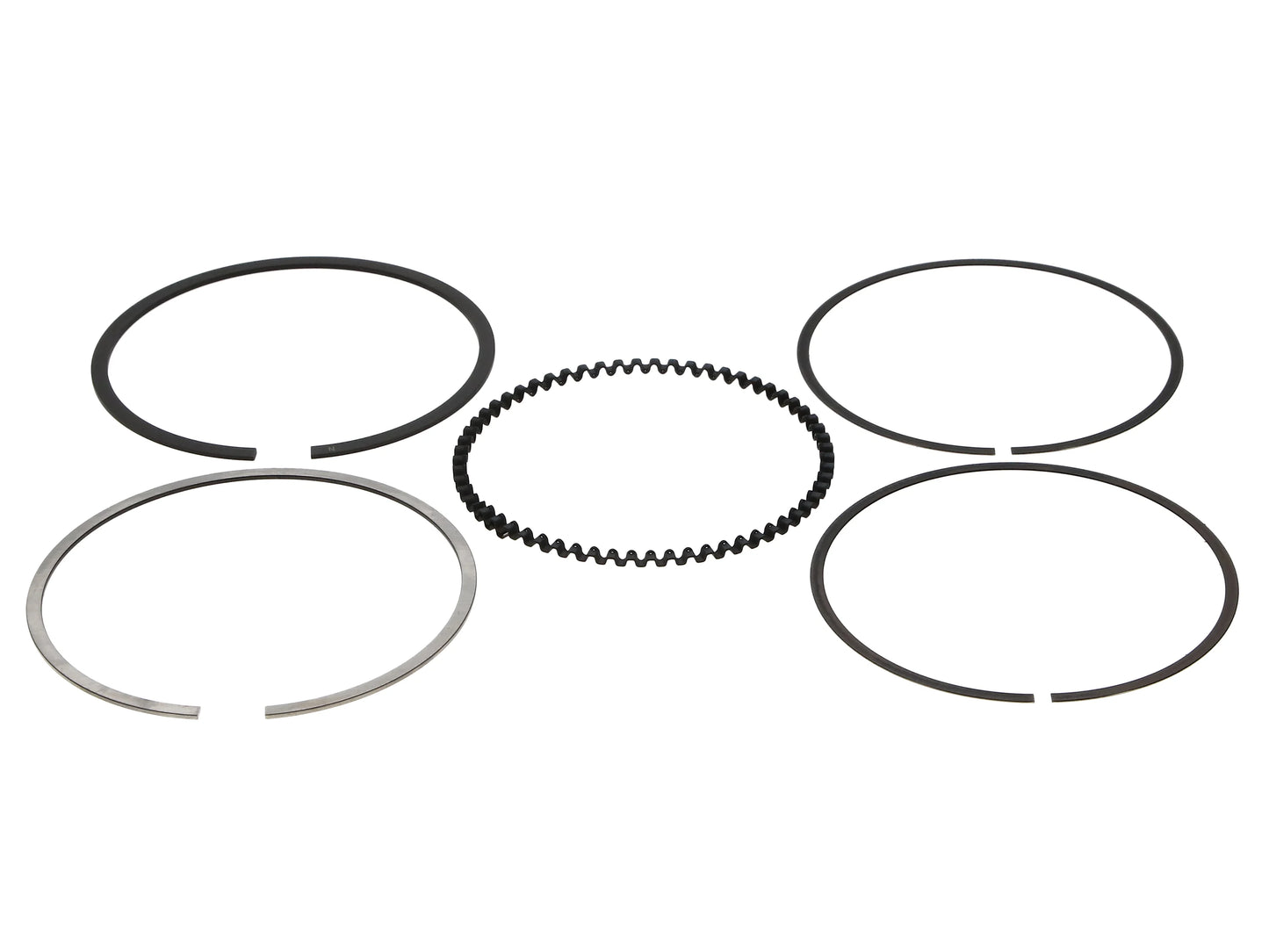 Wiseco Piston Ring Set 86.00 mm Bore – 1.00 mm Top / 1.20 mm 2nd / 2.80 mm Oil - 8600XX Wiseco