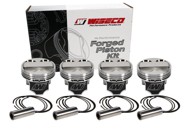 Wiseco Acura 4v DOME +5cc STRUTTED 81.5MM Piston Kit - K566M815AP Wiseco