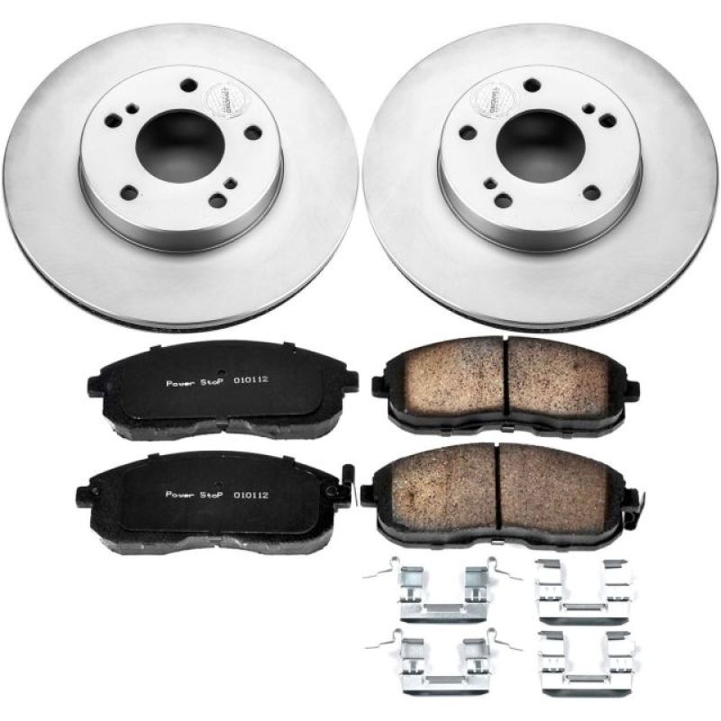 Power Stop 96-99 Infiniti I30 Front Z17 Evolution Geomet Coated Brake Kit PowerStop