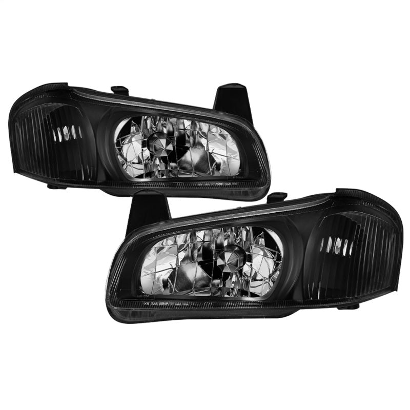 xTune 00-01 Nissan Maxima (Excl 20th Anniversary Edition) OEM Headlights - Black (HD-JH-NM00-BK) SPYDER