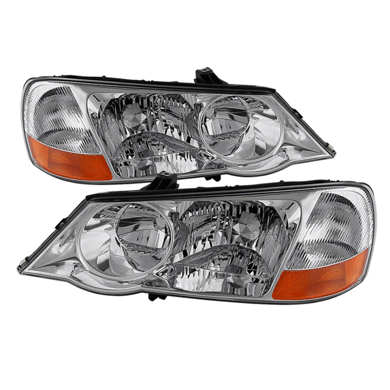 Xtune Acura Tl 2002-2003 Hid Model Only OEM Style Headlights Chrome HD-JH-ATL02-HID-C SPYDER