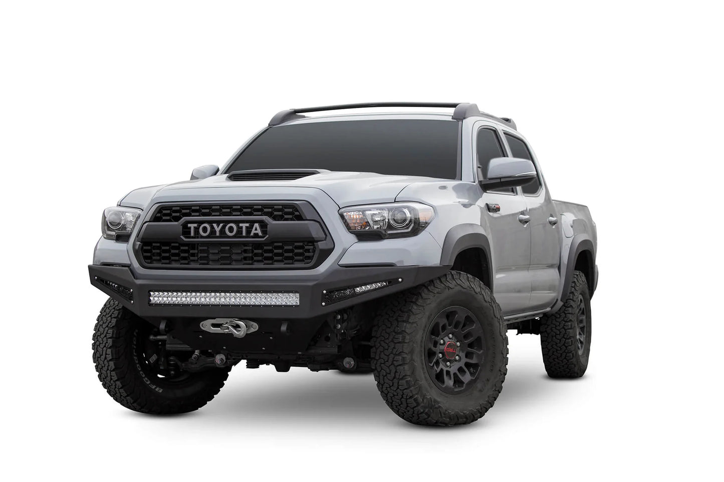 Addictive Desert Designs 2016-2023 Toyota Tacoma Honeybadger Winch Front Bumper - F687382730103 Addictive Desert Designs
