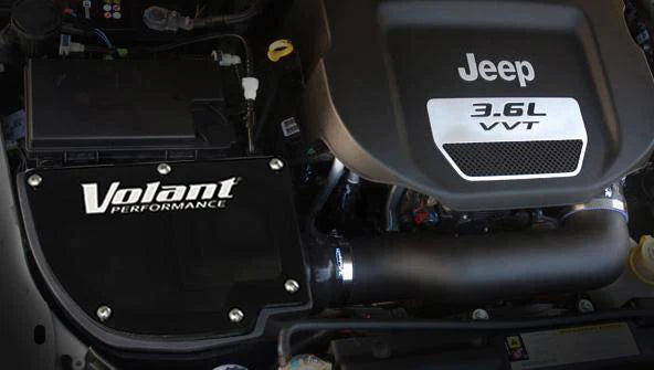 Volant Closed Box Air Intake (Powercore) For 2012-2018 Jeep Wrangler Jk 3.6L V6 - 176366 Volant
