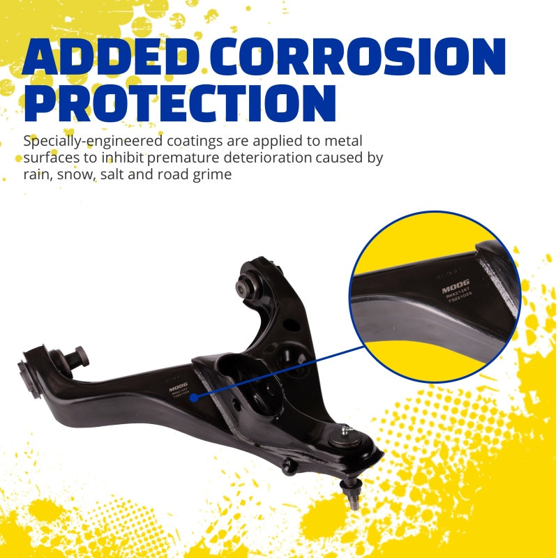 Moog 12-16 Subaru Impreza / 05-09 Legacy/Outback Front Left Lower Control Arm & Ball Joint Assy.