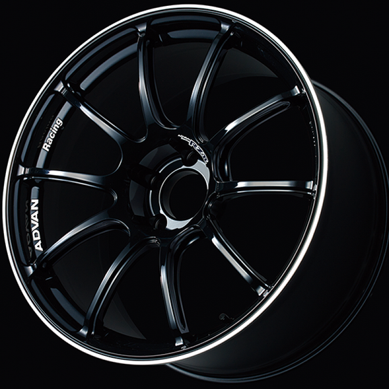 ADVAN Racing RZII 16x6.5 +35 4x98 Wheel - Gloss Black & Ring - YAZ6D35SB