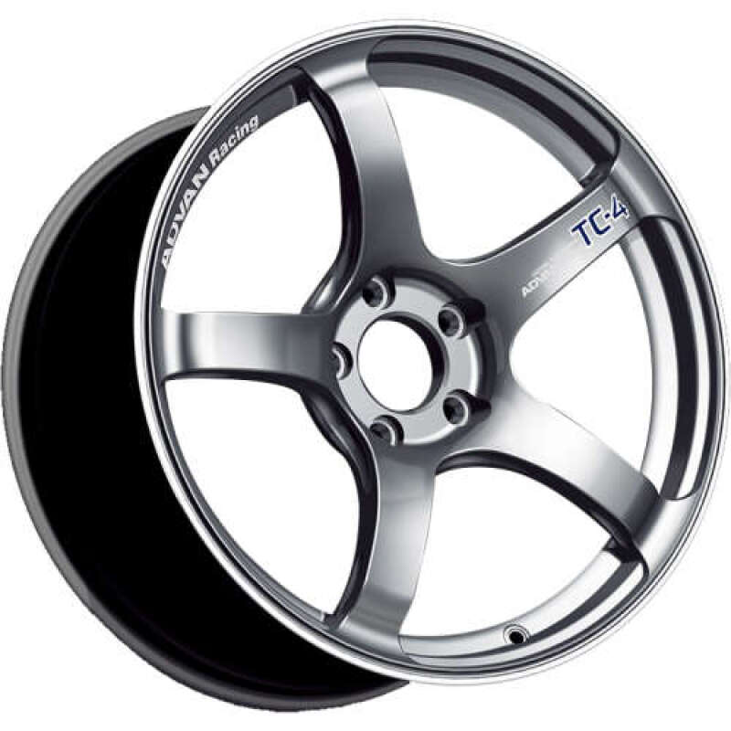 ADVAN Racing TC-4 18x9.5 +38 5x120 Wheel - Black Chrome - YAD8J38WSBK