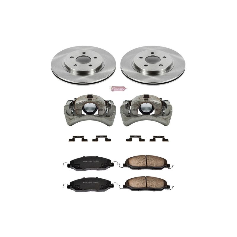 Power Stop 05-11 Ford Mustang Rear Autospecialty Brake Kit w/Calipers PowerStop