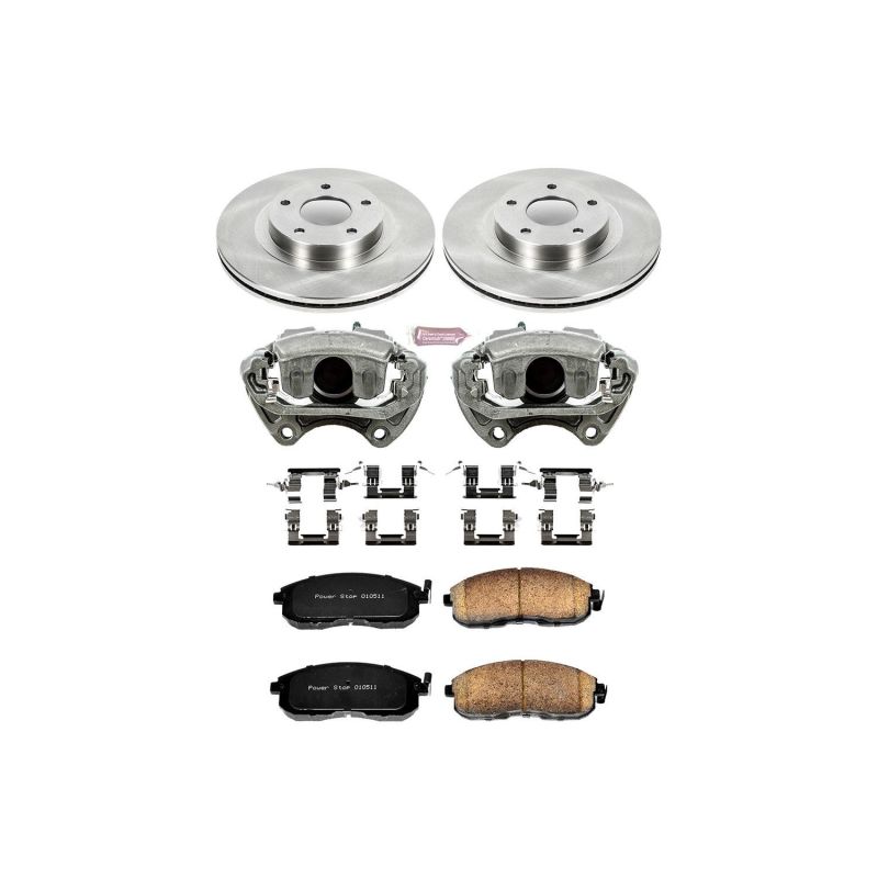 Power Stop 02-04 Infiniti I35 Front Autospecialty Brake Kit w/Calipers PowerStop