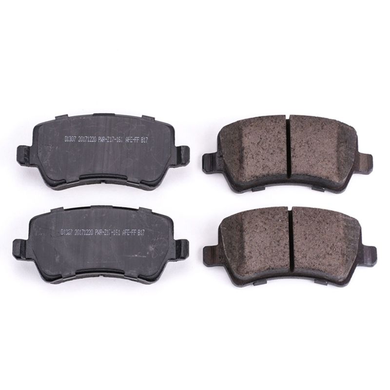 Power Stop 13-15 Land Rover LR2 Rear Z16 Evolution Ceramic Brake Pads PowerStop