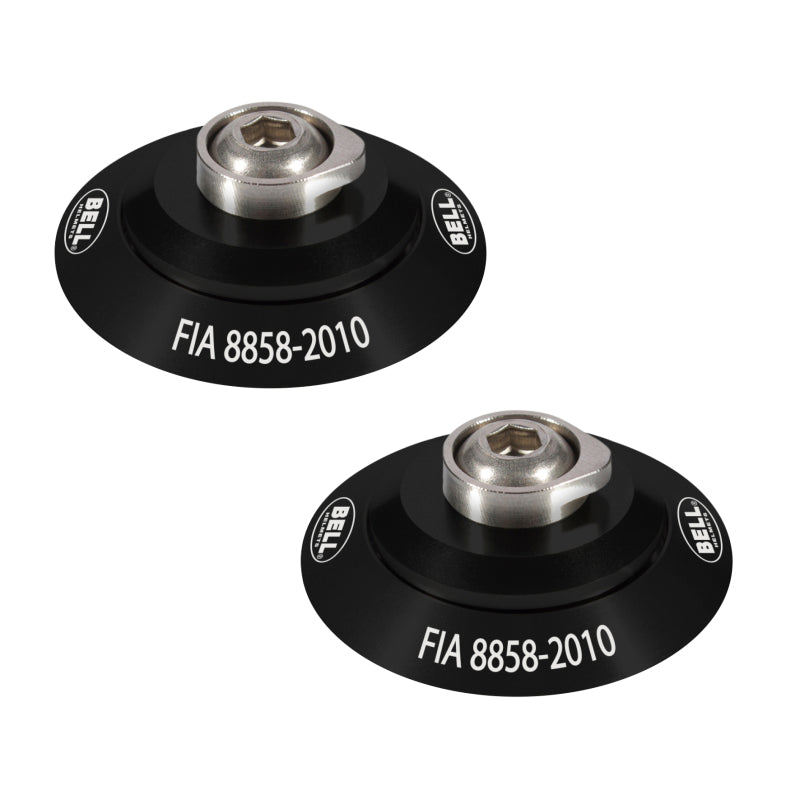 Bell HANS Clip Set - Black FIA8858-2010 2100002