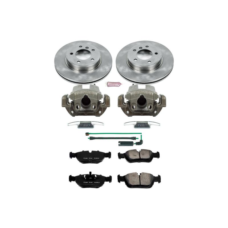 Power Stop 01-05 BMW 325xi Front Autospecialty Brake Kit w/Calipers PowerStop