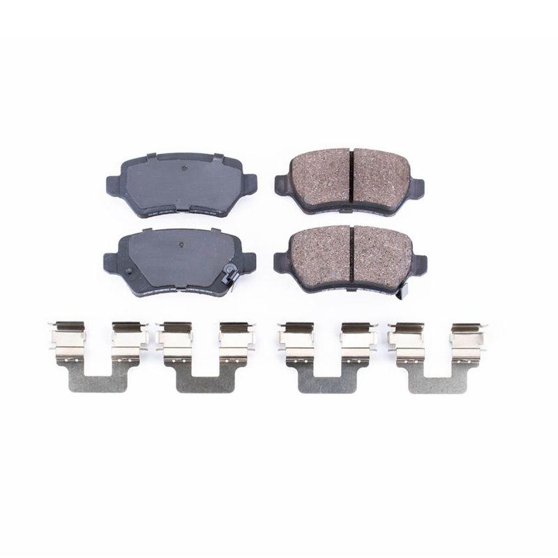 Power Stop 08-09 Saturn Astra Rear Z17 Evolution Ceramic Brake Pads w/Hardware PowerStop