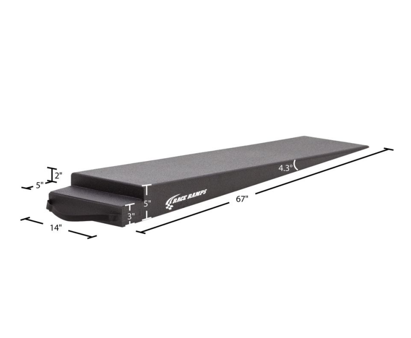 Race Ramps 5in. Trailer Ramp - 4.3 Degree Approach Angle Race Ramps