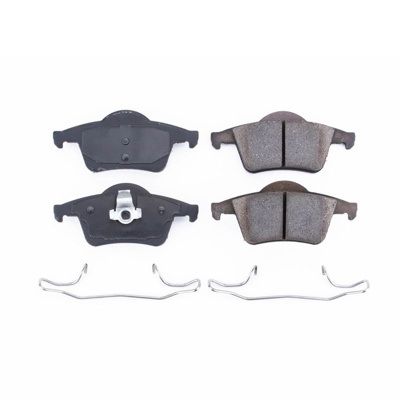 Power Stop 01-09 Volvo S60 Rear Z17 Evolution Ceramic Brake Pads w/Hardware PowerStop