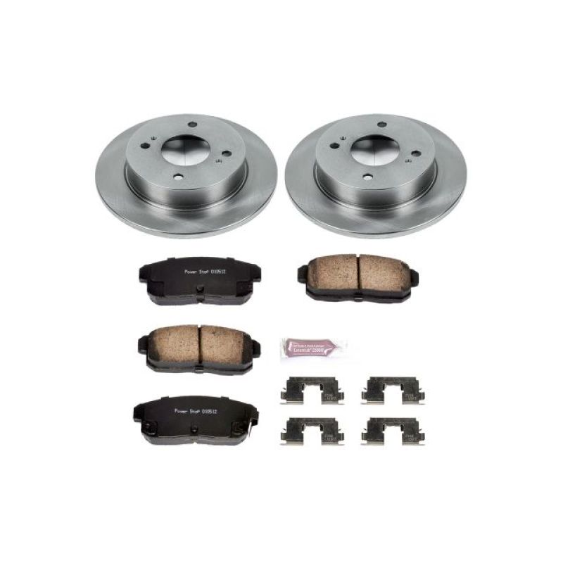 Power Stop 01-02 Infiniti G20 Front & Rear Z17 Evolution Geomet Coated Brake Kit