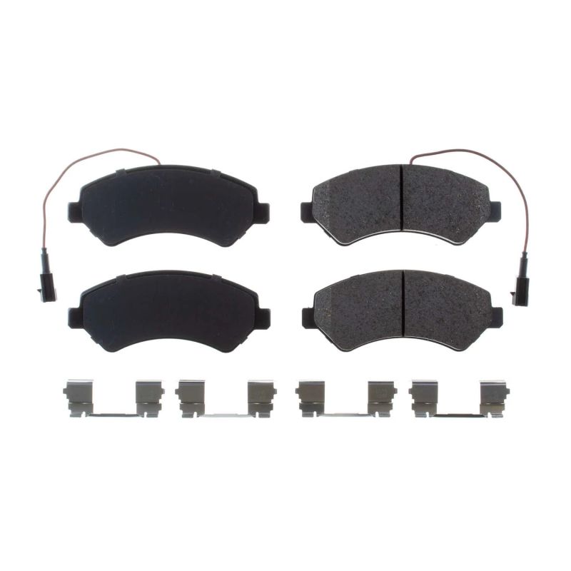 Power Stop 14-18 Ram ProMaster 1500 Front Z17 Evolution Ceramic Brake Pads w/Hardware PowerStop