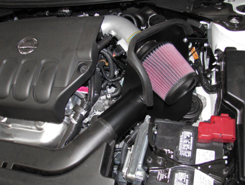 K&N 07-10 Nissan Altima 2.5L Silver Typhoon Short Ram Intake K&N Engineering