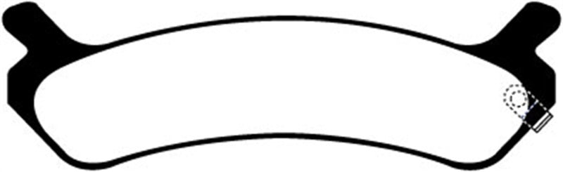 EBC GreenStuff Rear Brake Pads - DP21017 EBC