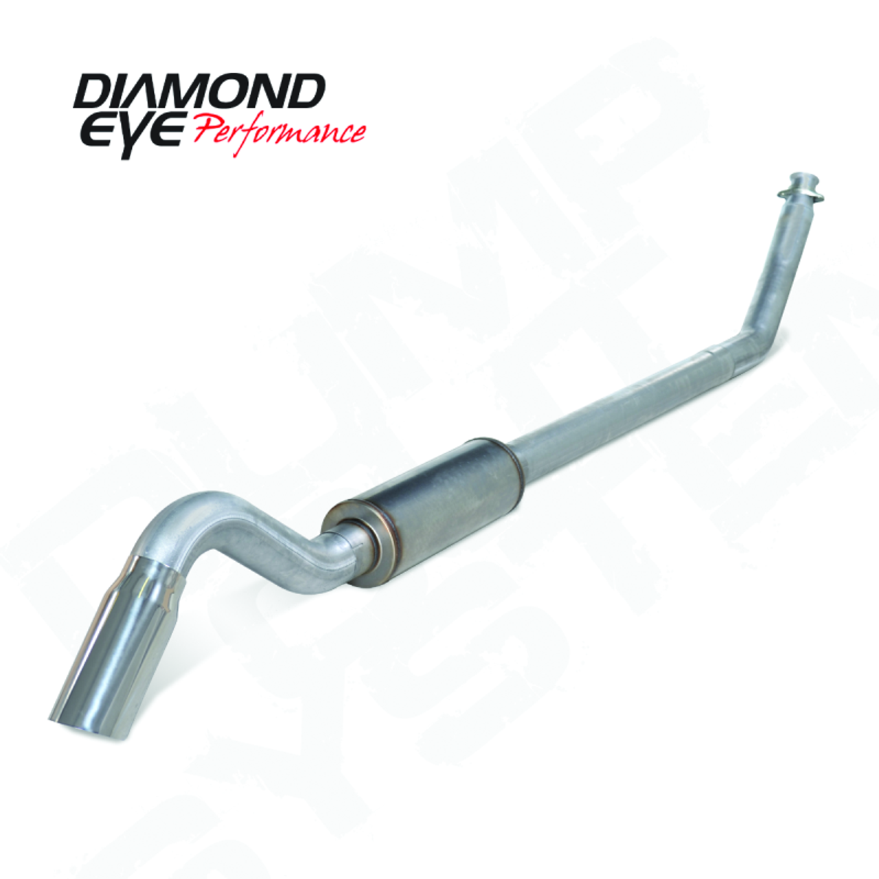 Diamond Eye Performance Turbo-Back Exhaust, 5-Inch Aluminized Steel, 1994-2002 Dodge Ram 2500/3500 - K5216A-HX40