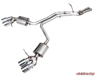 AWE Tuning 2022+ Porsche Macan 2.9TT Touring Edition Catback Exhaust w/ Chrome Silver Tips