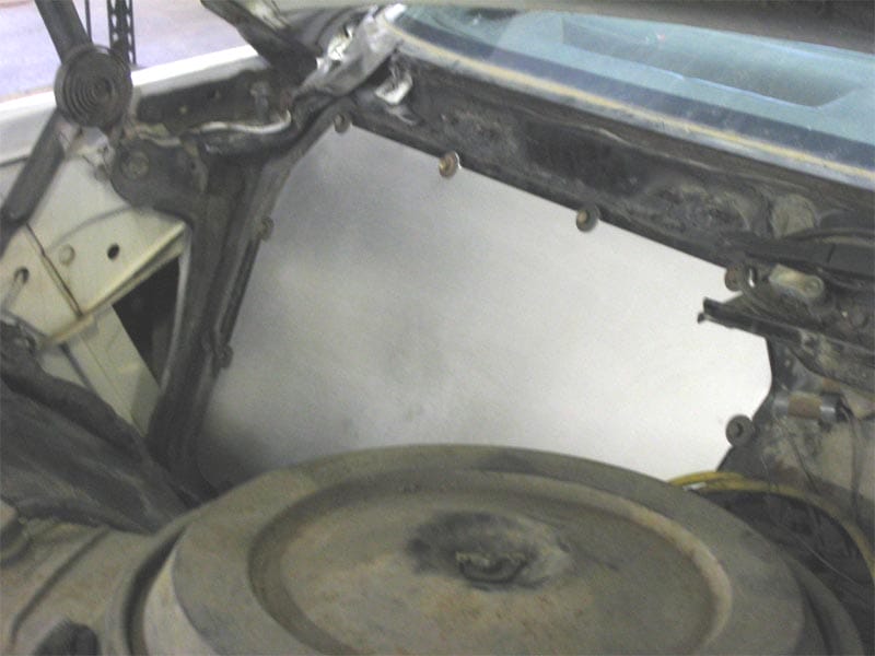 UMI Performance 1978-1988 GM G-Body AC/Heater Box Delete Panel- 3030