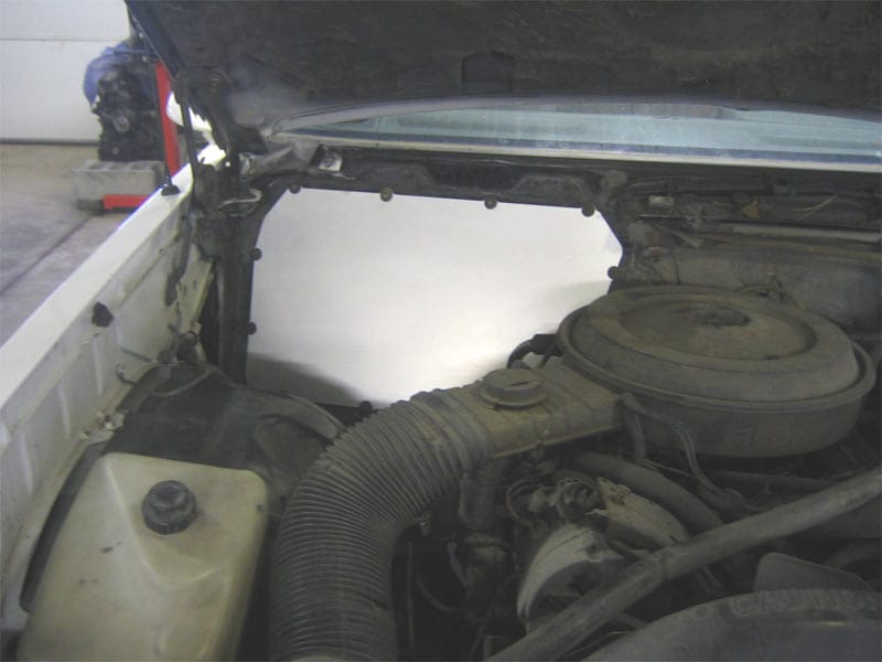 UMI Performance 1978-1988 GM G-Body AC/Heater Box Delete Panel- 3030