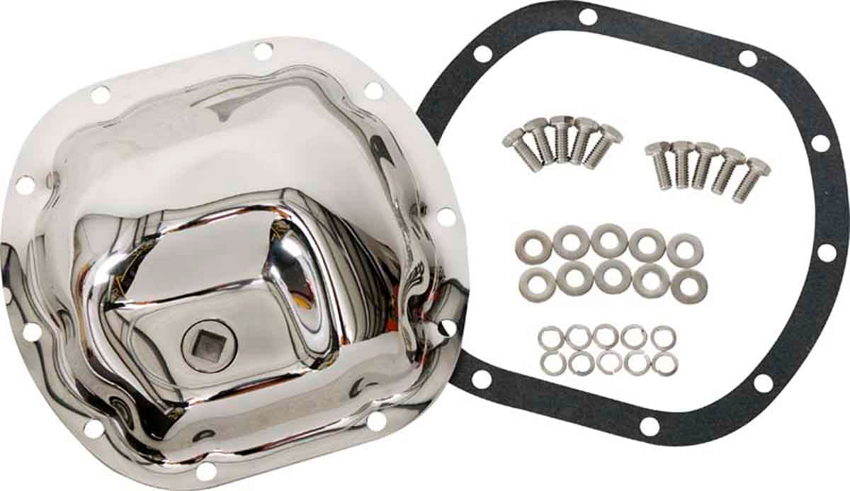 Kentrol Jeep Differential Cover Dana 60 - Polished Silver